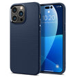 Противоударен Калъф за iPhone 14 Pro, Spigen Liquid Air Case, Син