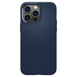 Противоударен Калъф за iPhone 14 Pro, Spigen Liquid Air Case, Син (2)