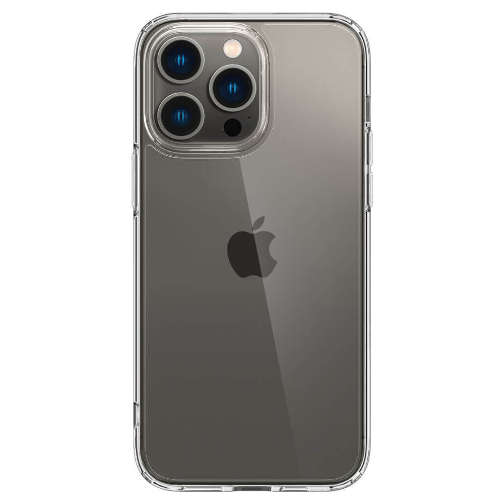 Противоударен Калъф за iPhone 14 Pro, Spigen Ultra Hybrid Case, Прозрачен (2)