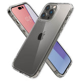 Противоударен Калъф за iPhone 14 Pro, Spigen Ultra Hybrid Case, Прозрачен (5)