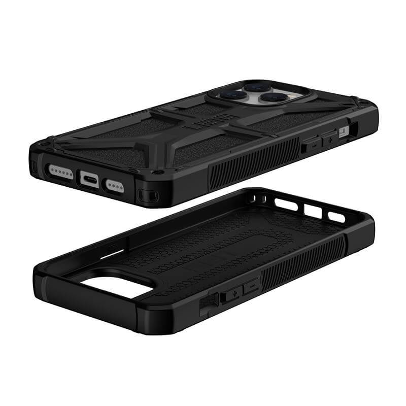 Противоударен Калъф за iPhone 14 Pro Max, UAG Monarch Case, Черен (4)