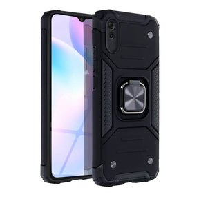 Калъф със Стойка-Пръстен за Xiaomi Redmi 9A, Armor Style Case, Черен