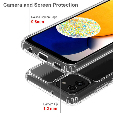 Противоударен Калъф за Xiaomi Redmi 9C, Hybrid Clear Case, Прозрачен (3)