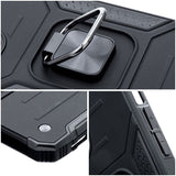 Калъф със Стойка-Пръстен за Samsung A52, Armor Style Case, Черен (4)