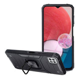 Калъф със Стойка-Пръстен за Samsung A52, Armor Style Case, Черен (2)