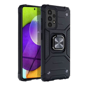 Калъф със Стойка-Пръстен за Samsung A22 5G, Armor Style Case, Черен