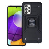 Калъф със Стойка-Пръстен за Samsung A22 5G, Armor Style Case, Черен (2)