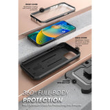 Противоударен Калъф за iPhone 14 Pro, Supcase Unicorn Beetle Pro, Черен (5)