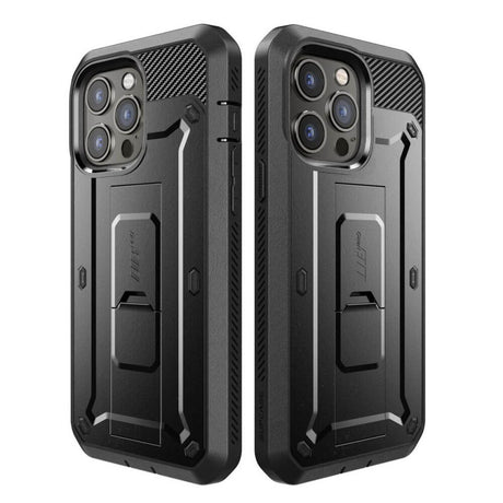 Противоударен Калъф за iPhone 14 Pro, Supcase Unicorn Beetle Pro, Черен (2)