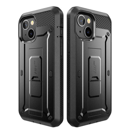 Противоударен Калъф за iPhone 14, Supcase Unicorn Beetle Pro, Черен (2)