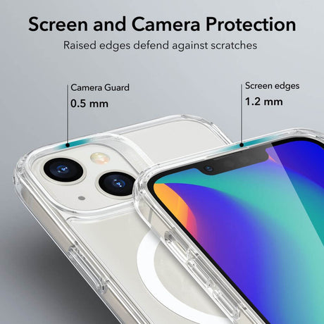 Magsafe Калъф за iPhone 14 Plus, ESR Classic Hybrid Magnetic Case, Прозрачен (6)