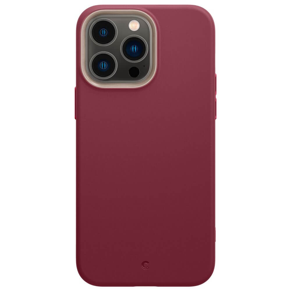 Magsafe Силиконов Калъф за iPhone 14 Pro, Spigen Cyrill Ultra Color Case, Червен (3)