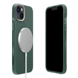 Magsafe Силиконов Калъф за iPhone 14 Plus, Spigen Cyrill Ultra Color Case, Зелен (7)