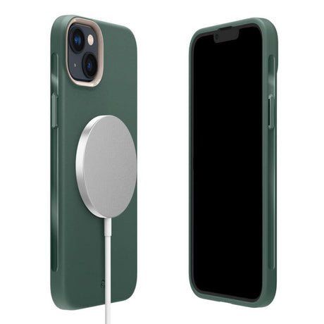 Magsafe Силиконов Калъф за iPhone 14 Plus, Spigen Cyrill Ultra Color Case, Зелен (7)