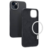 Magsafe Силиконов Калъф за iPhone 14, Spigen Cyrill Ultra Color Case, Сив (7)