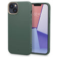 Magsafe Силиконов Калъф за iPhone 14 Plus, Spigen Cyrill Ultra Color Case, Зелен