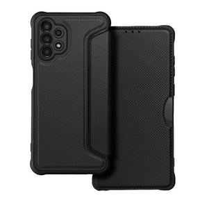 Противоударен Калъф за Samsung S23 Ultra, Razor Book Case, Черен