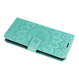 Кожен Калъф за Samsung S23 Plus, Forcell Mezzo Book Case Sun, Зелен (3)