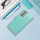 Кожен Калъф за Samsung S23 Plus, Forcell Mezzo Book Case Dream, Зелен (4)