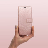 Кожен Калъф за Samsung S23, Forcell Mezzo Book Case, Розов (6)