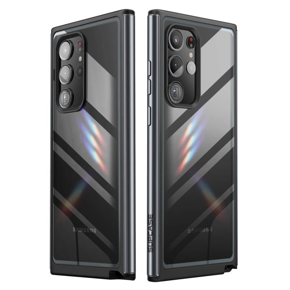 Противоударен Калъф за Samsung S23 Ultra, Supcase Edge XT, Черен