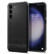 Противоударен Силиконов Калъф за Samsung S23, Spigen Rugged Armor Case, Черен
