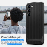 Противоударен Калъф за Samsung S23, Spigen Neo Hybrid Case, Черен (8)
