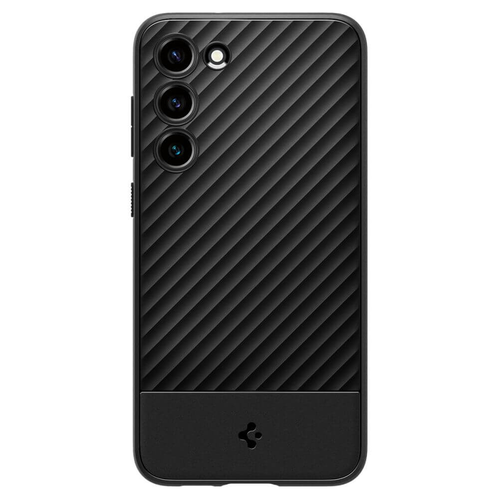 Противоударен Силиконов Калъф за Samsung S23, Spigen Core Armor Case, Черен (2)