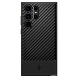 Противоударен Силиконов Калъф за Samsung S23 Ultra, Spigen Core Armor Case, Черен (2)