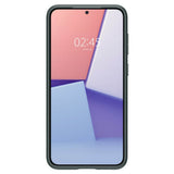 Противоударен Силиконов Калъф за Samsung S23, Spigen Liquid Air Case, Зелен (3)
