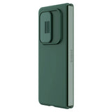 Калъф с Плъзгач за Камера за Samsung Z Fold 3, Nillkin CamShield Silky Case, Зелен (5)