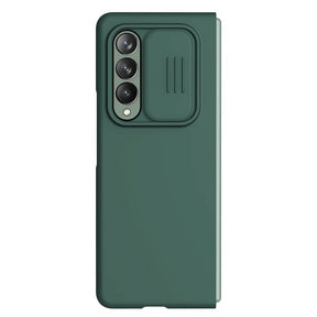 Калъф с Плъзгач за Камера за Samsung Z Fold 3, Nillkin CamShield Silky Case, Зелен
