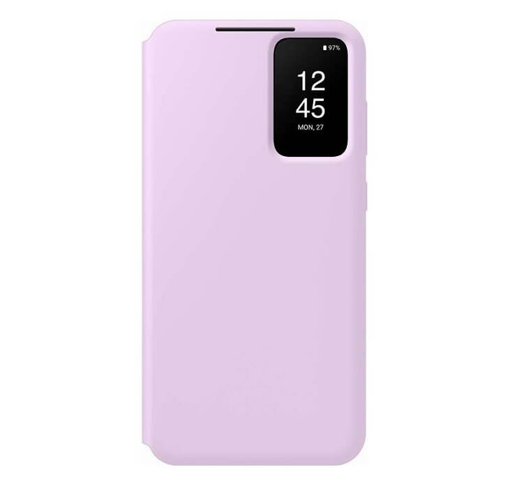 Оригинален Активен Калъф за Samsung S23 S-View Wallet Book Case EF-ZS911CVEGWW, Лилав