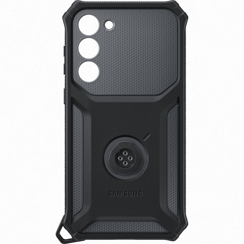Оригинален Калъф с Поставка и Джоб за Samsung S23 Plus, Rugged Gadget Case EF-RS916CBEGWW, Черен (6)