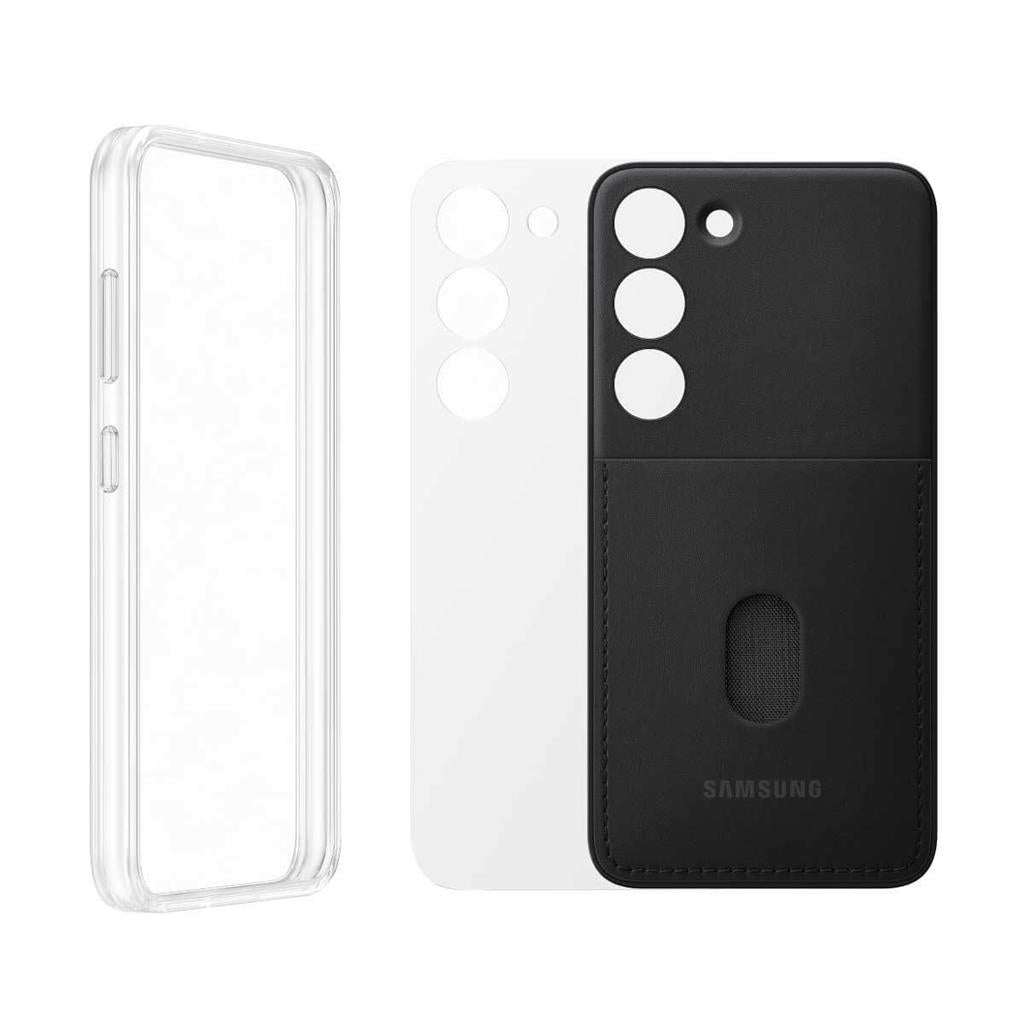 Оригинален Функционален Калъф за Samsung S23, Frame Case EF-MS911CBEGWW, Черен (3)