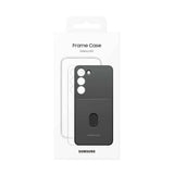 Оригинален Функционален Калъф за Samsung S23 Ultra, Frame Case EF-MS918CBEGWW, Черен (5)