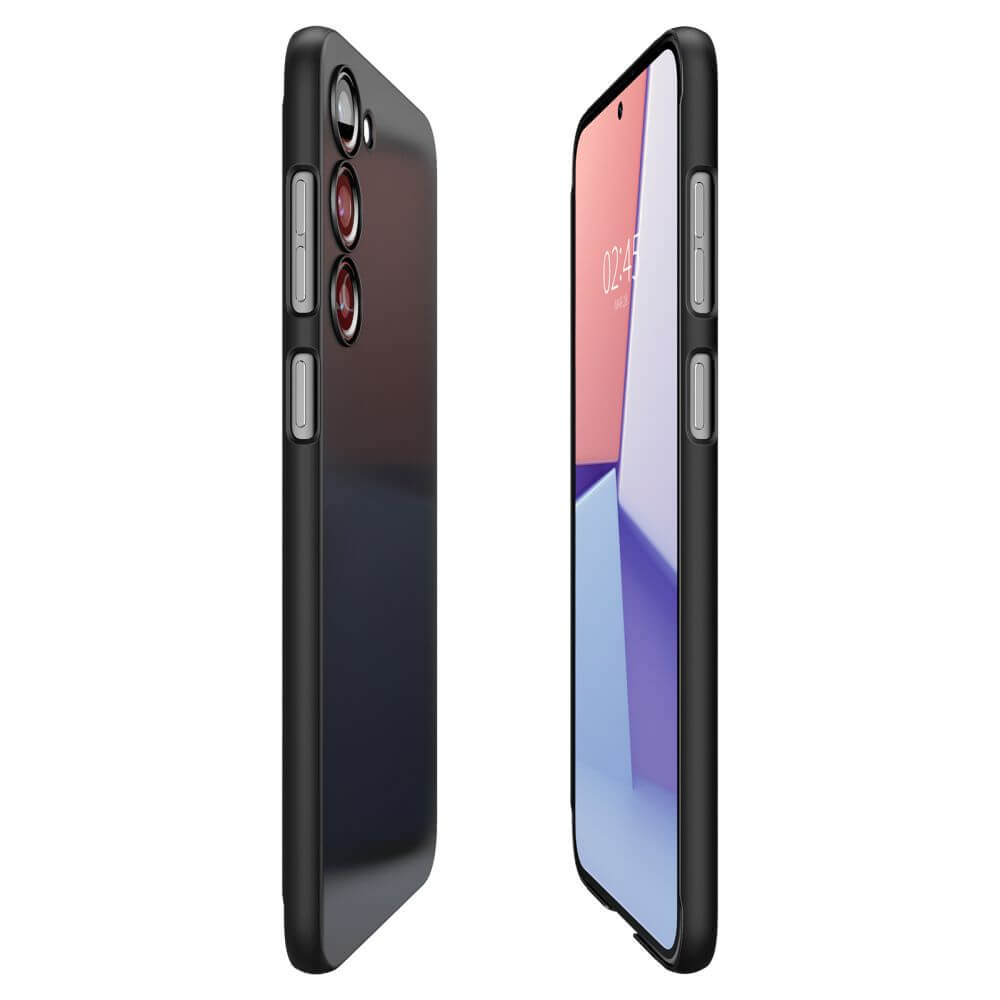 Тънък Калъф за Samsung S23, Spigen Air Skin Case, Черен (5)