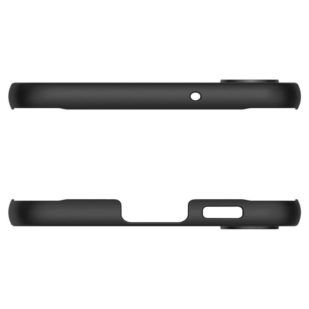 Тънък Калъф за Samsung S23, Spigen Air Skin Case, Черен (4)