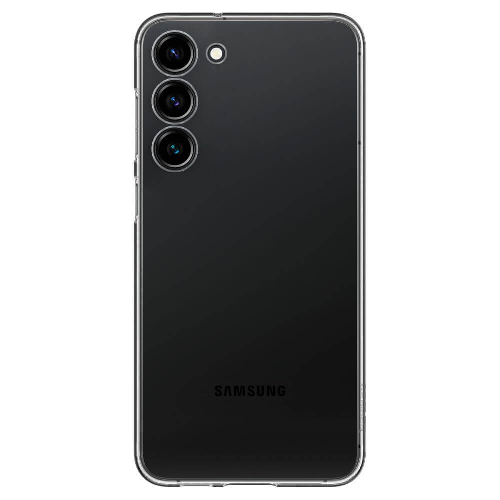 Тънък Калъф за Samsung S23, Spigen Air Skin Case, Прозрачен (6)