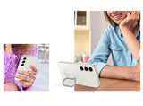 Оригинален Калъф с Поставка за Samsung S23, Clear Gadget Case EF-XS911CTEGWW, Прозрачен (6)