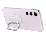 Оригинален Калъф с Поставка за Samsung S23, Clear Gadget Case EF-XS911CTEGWW, Прозрачен (4)