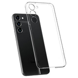 Тънък Калъф за Samsung S23, Spigen Air Skin Case, Прозрачен (5)