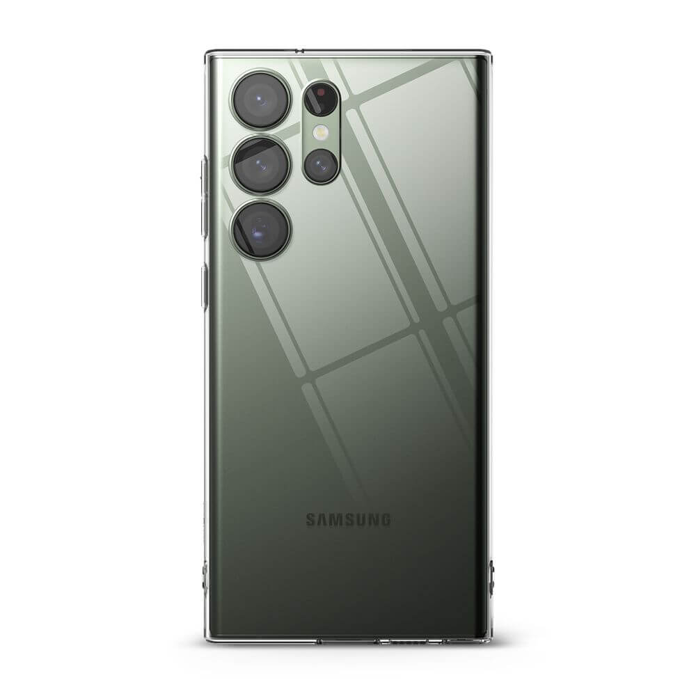 Силиконов Калъф за Samsung S23 Ultra, Ringke Air Case, Прозрачен (4)