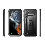 Противоударен Калъф за Samsung S23 Plus, Supcase Unicorn Beetle Pro, Черен (4)