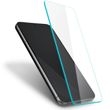 Стъклен Протектор за Samsung S23 Plus, Spigen Glas. Tr Slim, Прозрачен (4)
