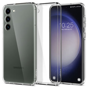 Противоударен Хибриден Калъф за Samsung S23 Plus, Spigen Ultra Hybrid Case, Прозрачен