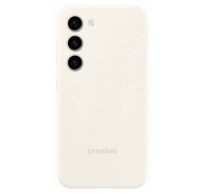Оригинален Силиконов Калъф за Samsung S23 Plus, Silicone Cover Case EF-PS916TUEGWW, Бежов