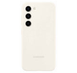 Оригинален Силиконов Калъф за Samsung S23, Silicone Cover Case EF-PS911TUEGWW, Бежов