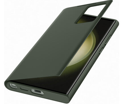 Оригинален Активен Калъф за Samsung S23 Ultra S-View Wallet Book Case EF-ZS918CGEGWW, Зелен (3)