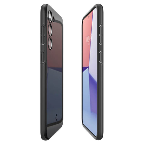 Противоударен Калъф за Samsung S23 Plus, Spigen Thin Fit Case, Черен (6)